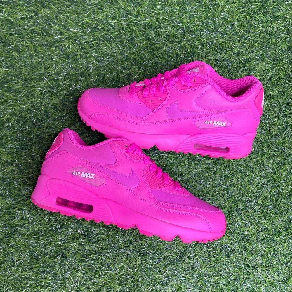 Air Nike Air Max 90 Laser Fuchsia Size Women’s 8.5